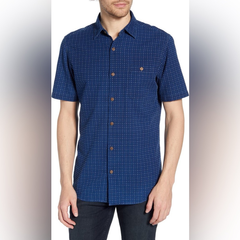 FAHERTY Coast Regular Fit Print Organic Cotton Shirt ❤️NWT❤️IN STORES❤️